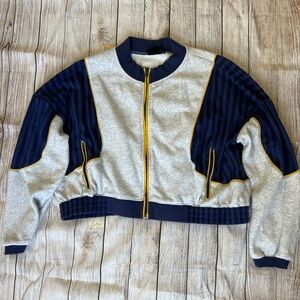 Urban Outfitters Blue and White Jacket